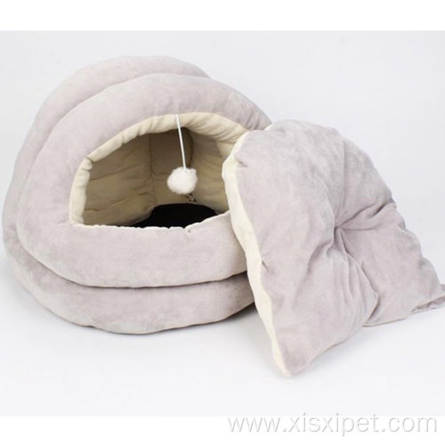 Dog Kennel Cave Hanging Ball Indoor Puppy House